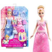 MATTEL Disney Princess Cinderella 2 in 1 stories doll