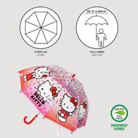 CERDÁ Hello Kitty manual bubble umbrella