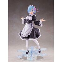 TAITO Re:Zero Starting Life in Another World Rem Winter Maid figure 27cm