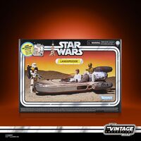 HASBRO Star Wars Landspeeder + Luke Skywalker figure
