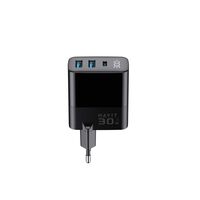Havit UCLE001 EU - GaN three-port charger 30 W, black