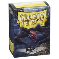 DRAGON SHIELD Bustine Standard Matte Black 100pz