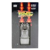 SD TOYS Back to the Future Delorean 3D metal keychain
