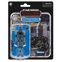 HASBRO Star Wars The Mandalorian IG-12 Grogu & Anzellan figure 9,5cm