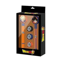 KARACTERMANIA Dragon Ball Super pack Pen + Pencil + 3 erasers