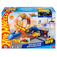 MATTEL Hot Wheels City Super Police Station
