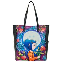 LOUNGEFLY Loungefly Coraline Worlds Laika shopping bag