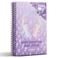 KIDS LICENSING Wow Generation Dj Alana A5 notebook