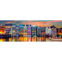 CLEMENTONI High Quality Bright Amsterdam Panorama puzzle 1000pcs