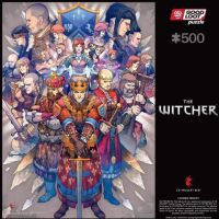 MER GOOD LOOT GAMING:THE WITCHER NORTHERN REALMS PUZZLE 500