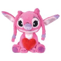 SIMBA Disney Stitch Angel heart plush toy 25cm