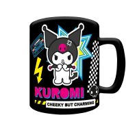 PYRAMID Hello Kitty Kuromi Mug with teddy bear cover 440ml