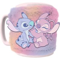PYRAMID Disney Angel & Stitch Mug with teddy bear cover 440ml