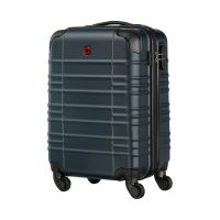 T/G WENGER AMPLAR HARDSIDE CARRY ON NAVY BLUE
