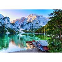 CLEMENTONI High Quality Emerald Lake Braies puzzle 1000pcs