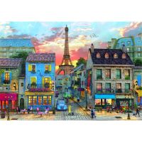 CLEMENTONI High Quality Streets of Paris puzzle 1000pcs