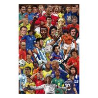 ERIK Legendary Footballers poster