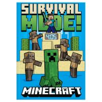 KIDS LICENSING Minecraft Notebook with led clock