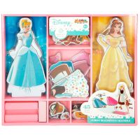 WOOMAX Disney Princess dresses wooden magnetic set