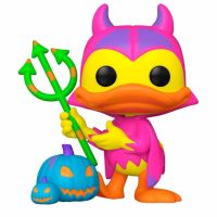 FUNKO POP figure Disney Mickey and Friends Devil Donald with Pumpkin Chase Exclusive