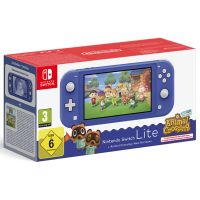 NINTENDO Switch Lite Blu + Animal Crossing New Horizons