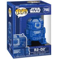 FUNKO POP Star Wars R2-D2 (Blueprint) Booble 798