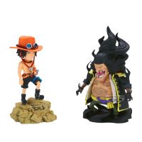 BANPRESTO One Piece Portgas D.Ace Vs Marshall.D.Teach Log Stories figure 8cm