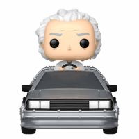 FUNKO POP figure Rides Deluxe Regreso al Futuro Doc With Time Machine