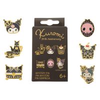 LOUNGEFLY Loungefly Hello Kitty Kuromi 20th Anniversary Mystery Blind Box Enamel Pin assorted