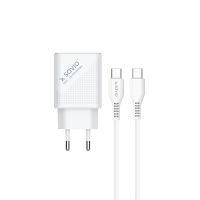 SAVIO LA-05 USB Type A & Type C Quick Charge Power Delivery 3.0 cable 1m Indoor