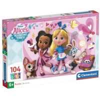 CLEMENTONI Disney Alice Wonderland Bakery puzzle 104pcs