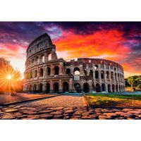 CLEMENTONI High Quality Roman Sunset puzzle 1000pcs