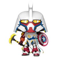 FUNKO POP figure Super Marvel What If..? Avenger Mech