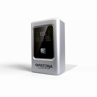 PATONA Platinum Powerbank Luxury One PD35 | 10000mAh | PD 35W | USB-C + USB-A Silver, Black