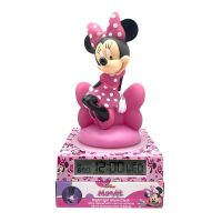 KIDS LICENSING Disney Minnie 3D lamp with alarm clock