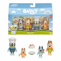 MOOSE Bluey Lets Play Chef pack 4 figures