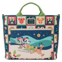 LOUNGEFLY Loungefly Disney Mickey & Minnie Holiday bag backpack