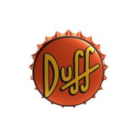 ERIK The Simpsons Duff Beer Bottle opener magnet