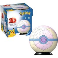 RAVENSBURGER Pokemon Poke Ball 3D puzzle 54pcs