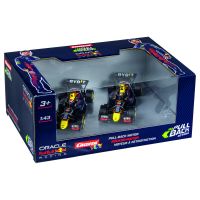 CARRERA F1 Red Bull Double Action pack 2 cars pull back