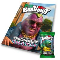 Skifidol BRAINROT Galattica Album + 1 Busta (7 Carte)