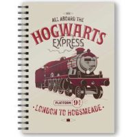 SD TOYS Harry Potter All Aboard The Hogwarts Express A5 3D Notebook