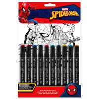 KIDS LICENSING Marvel Spiderman stationery paint by numbers set