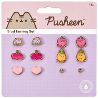 THE CARAT SHOP Pusheen Set 6 pairs of earrings