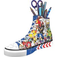RAVENSBURGER Sonic the Hedgehog Sneaker 3D puzzle pencil case 112pcs