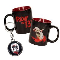 SD TOYS Friday the 13th Mug + Metal keychain