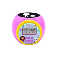 LEXIBOOK Gabbys Dollhouse Projector Alarm Clock