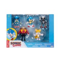 JAKKS PACIFIC Sonic The Hedgehog pack 5 figures 6cm