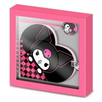 KARACTERMANIA Hello Kitty Kuromi diary + pen set