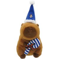 CYP BRANDS Real Madrid capibara teddy santa hat 35cm